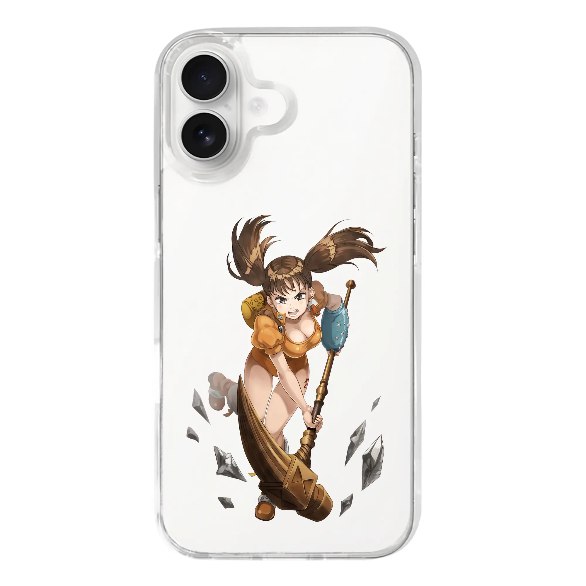 七つの大罪 グッズ ディアンヌ - iPhone 17シリーズ 透明スマホケース – 薄型・耐衝撃・精密フィット保護カバー